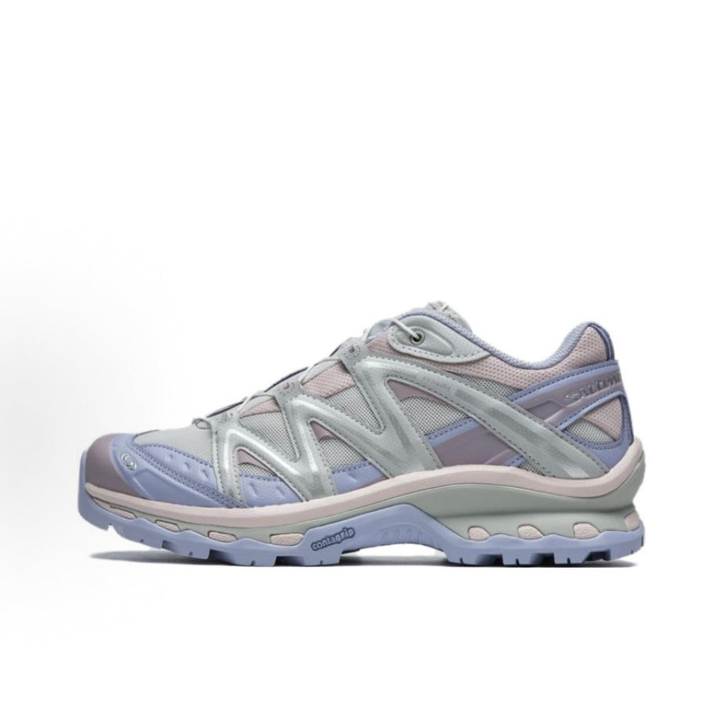 Salomon XT-Quest Breathable Low-Top Running Shoes (Unisex) - Grey/Blue