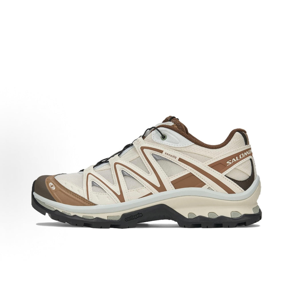 Salomon XT-Quest Comfortable Low-Top Athletic/Running Shoes – Unisex, Beige-Brown