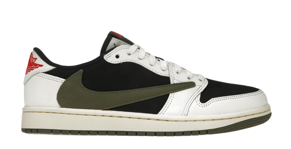 AJ1 Low Travis Scott Reverse Olive