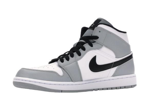 AJ1 Mid Light Smoke Grey