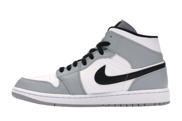 AJ1 Mid Light Smoke Grey